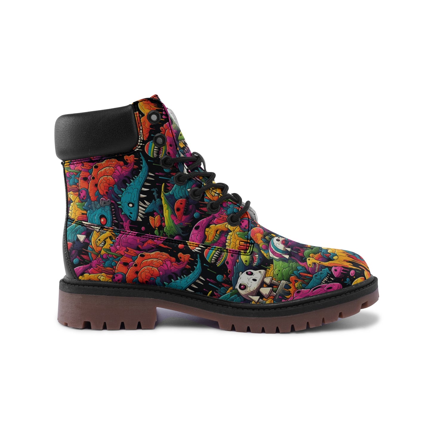Monster World 2 Premium Vegan Leather Chukka Boots