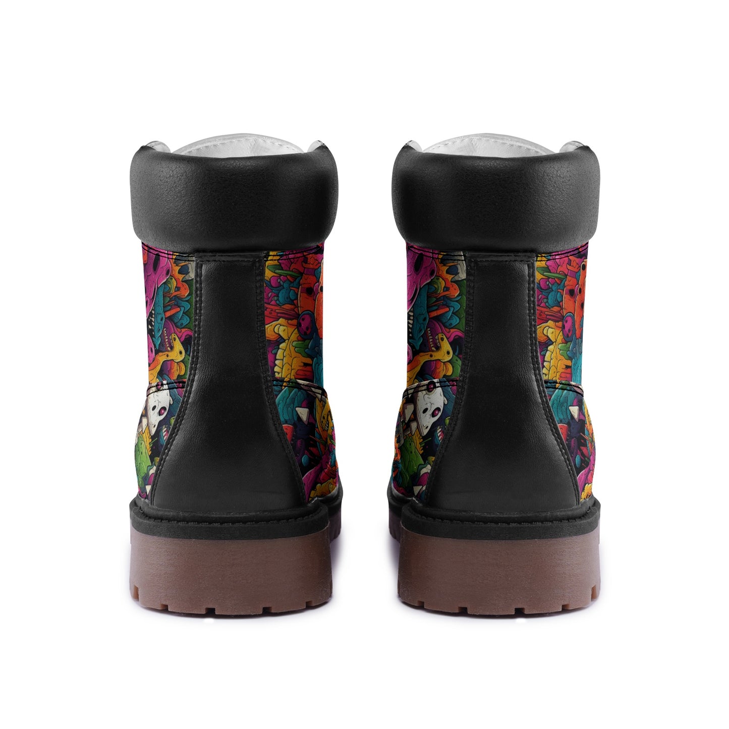 Monster World 2 Premium Vegan Leather Chukka Boots