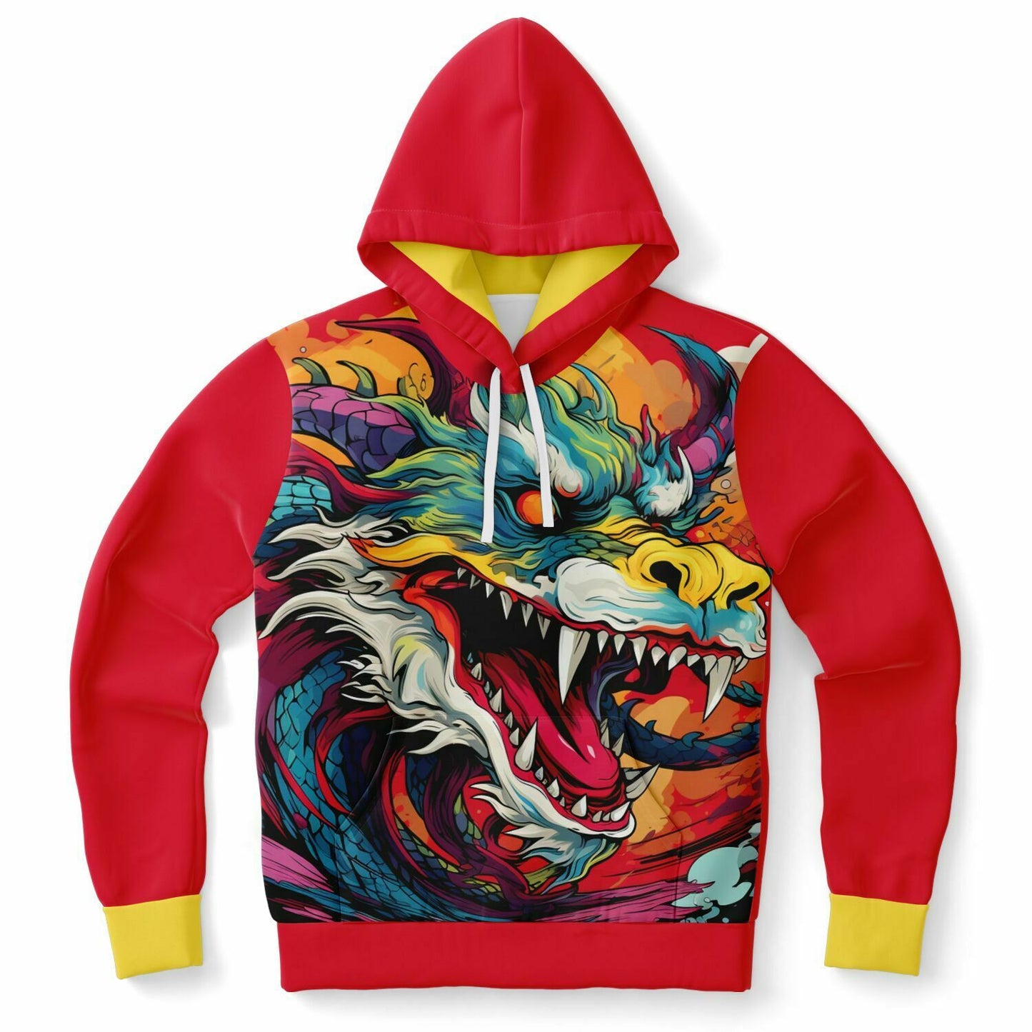 Japanese Dragon Fashion Hoodie
