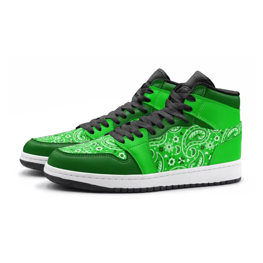 Bright Green Bandana TR Sneakers - Shoes
