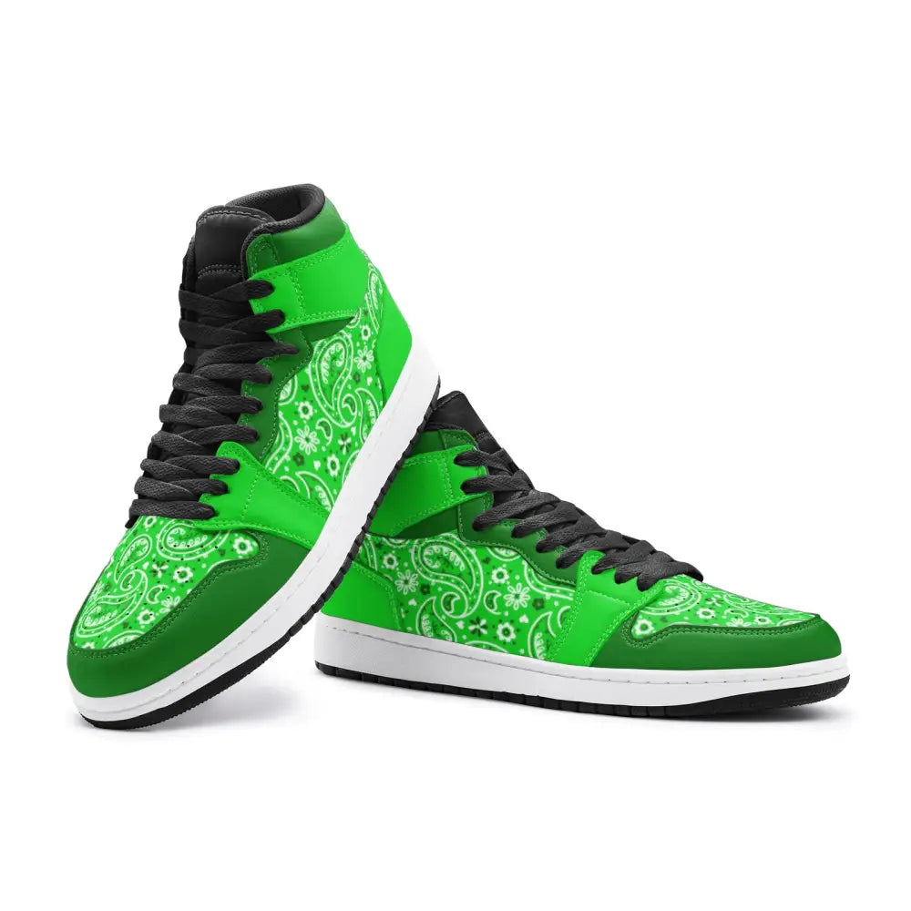 Bright Green Bandana TR Sneakers - Shoes