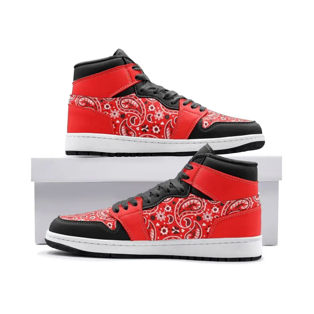Bright Orange Bandana TR Sneakers - 3 Men - Shoes