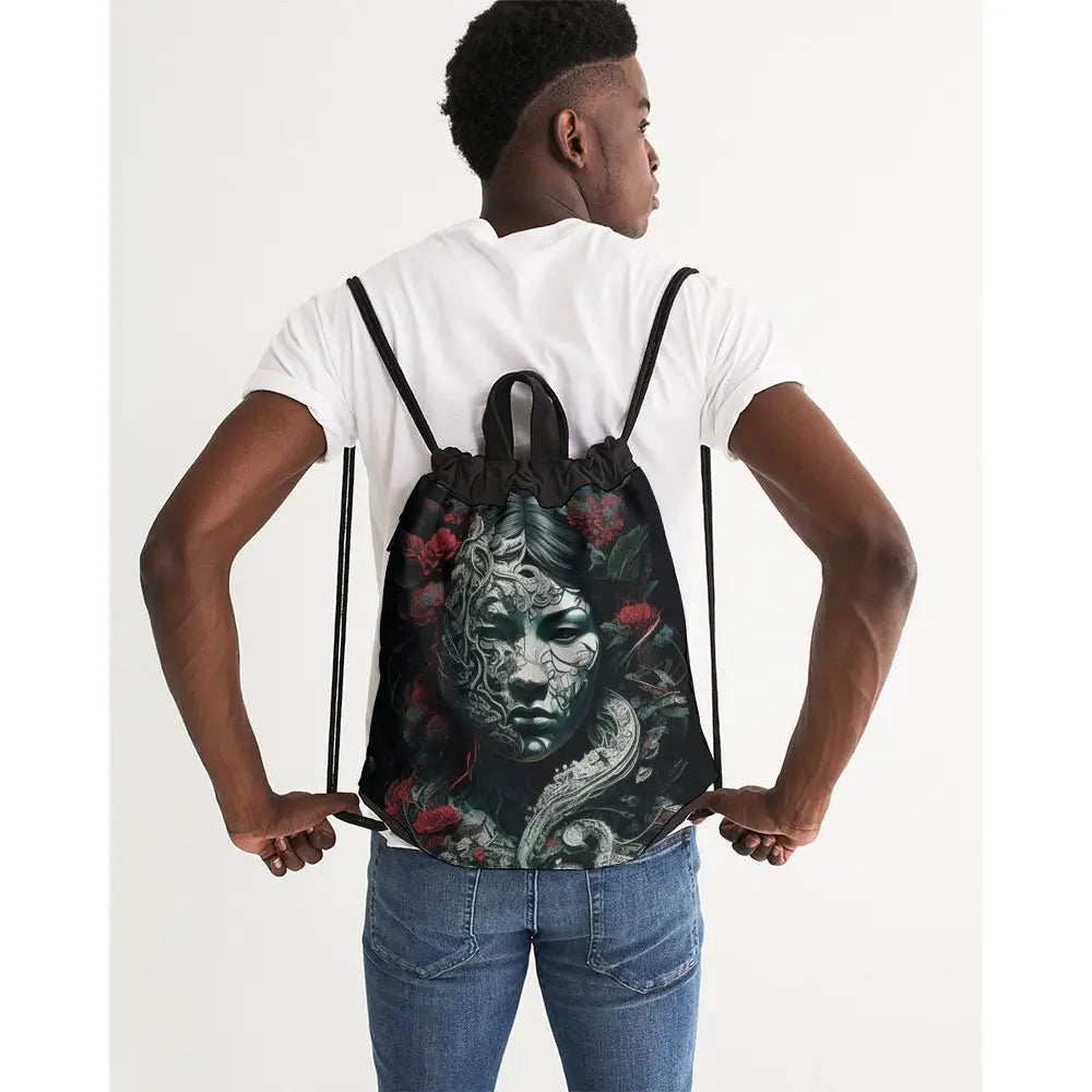 Cement Beauty Canvas Drawstring Bag - UNIVERSAL - Backpacks