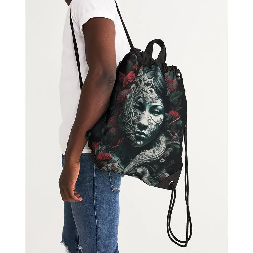 Cement Beauty Canvas Drawstring Bag - UNIVERSAL - Backpacks