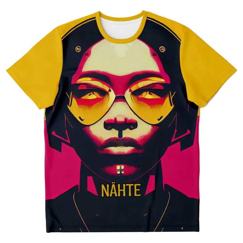 Chilling Pink and Yellow T-shirt - XS - T-shirt