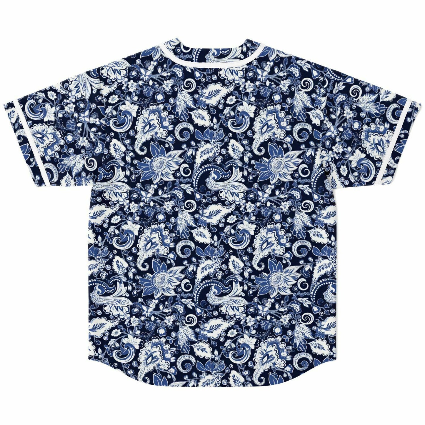 Double Blue Bandana Baseball Jersey