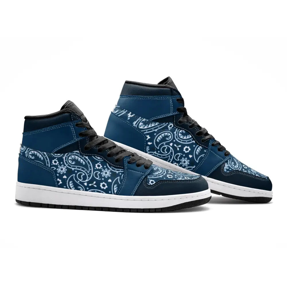Dark Blue Bandana TR Sneakers - Shoes