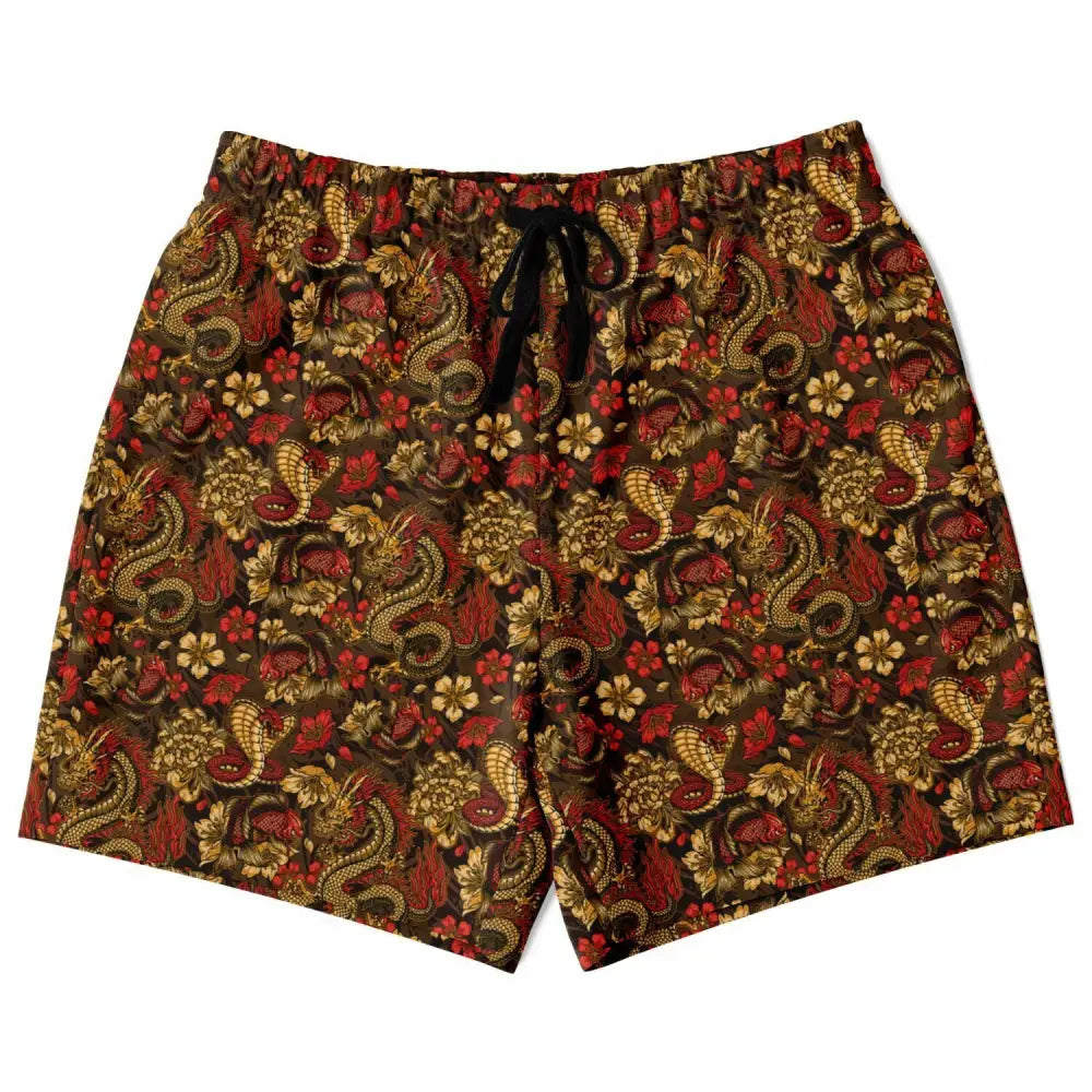 Dragon Fashion Shorts - Fashion Shorts - AOP
