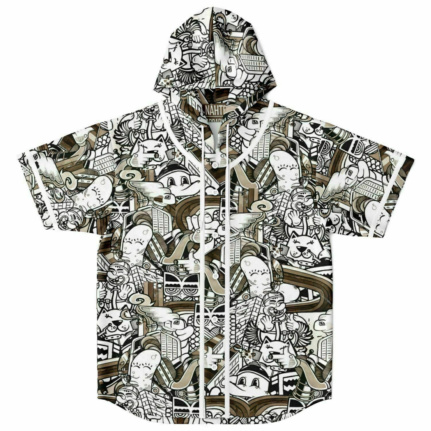 Hooded Baseball Jersey