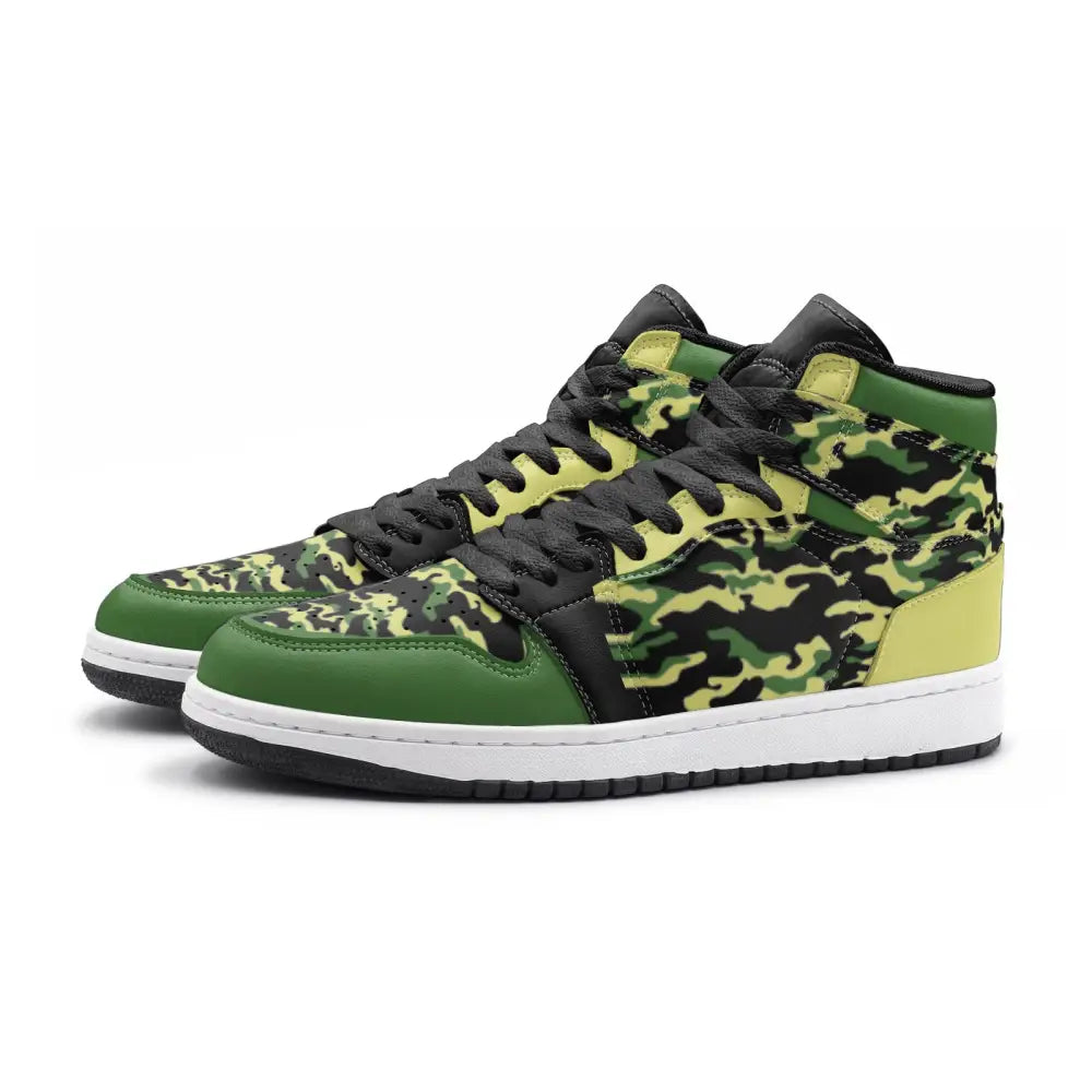 Green Camo TR Sneakers - Shoes