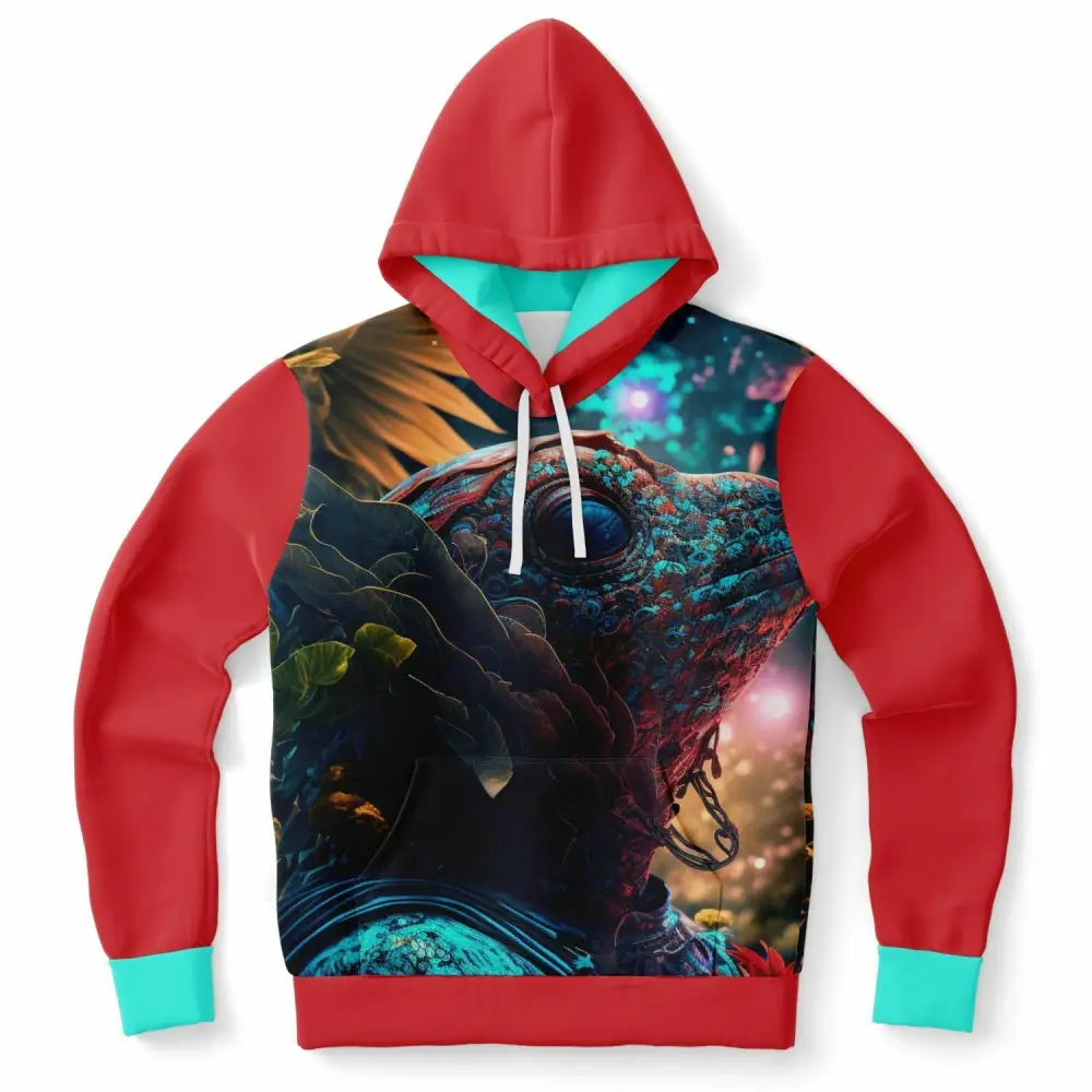 Lizard World Fashion Hoodie - XS - Fashion Hoodie - AOP