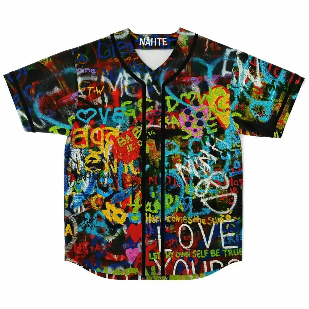 Love Yourself Baseball Jersey - Baseball Jersey - AOP