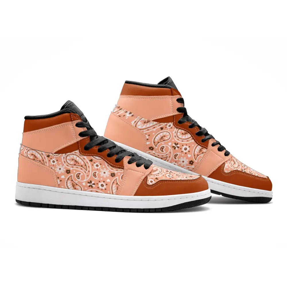 Peach Bandana TR Sneakers - Shoes