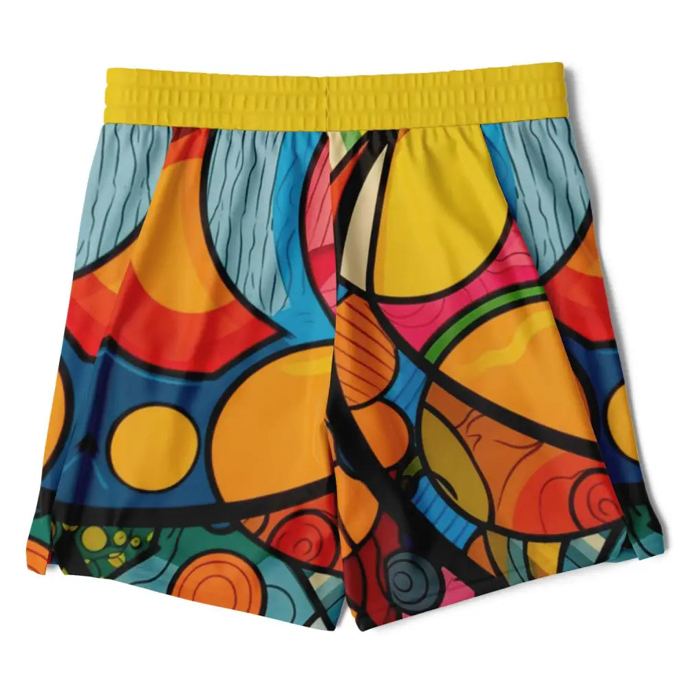 Pop Art 2-in-1 Shorts - Men’s 2-in-1 Shorts - AOP
