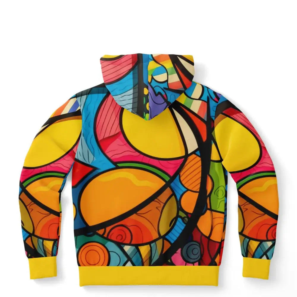 Pop Art Doodles Athletic Hoodie - Athletic Hoodie - AOP