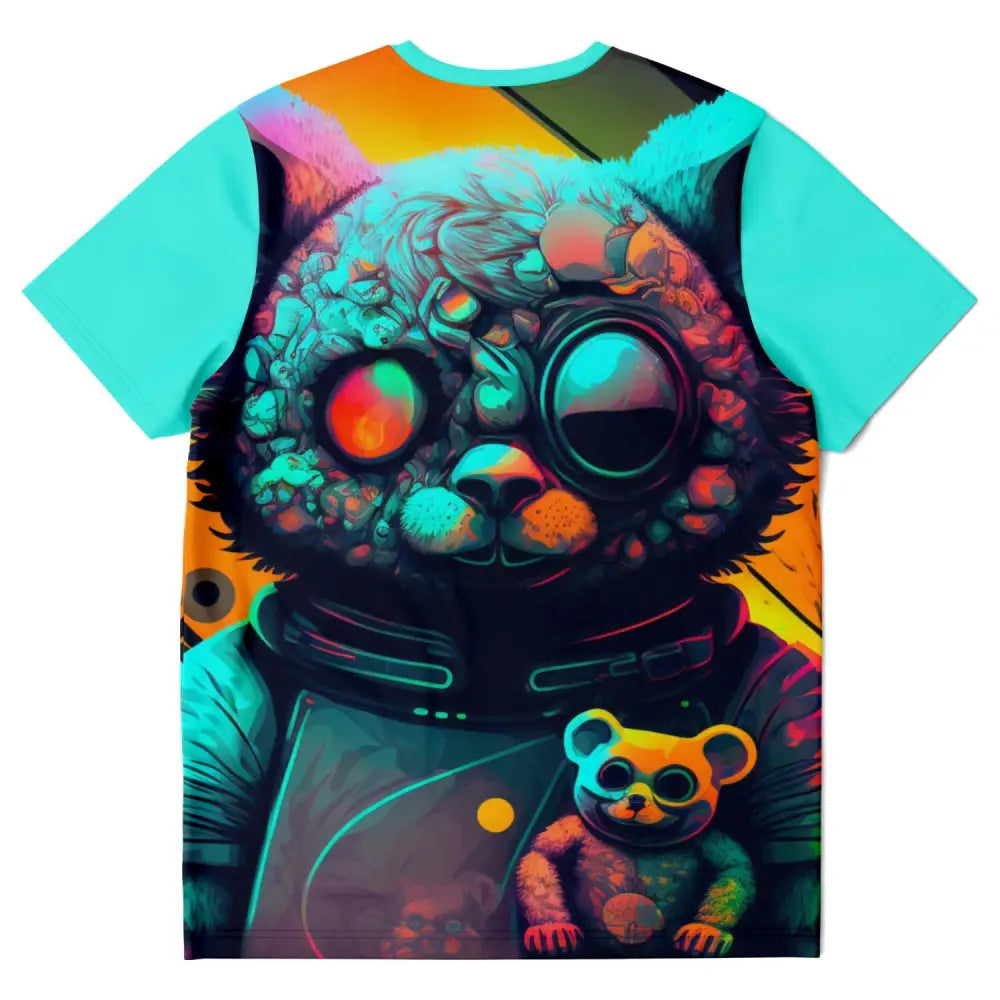 Rainbow Bear Tee - Rainbow Bear Tee Blue - XS - Group