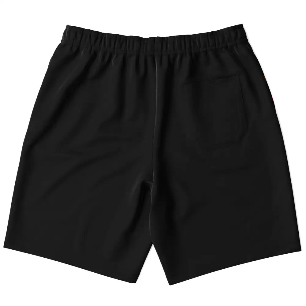 Red and Blue Clown Fashion Long Shorts - Fashion Long Shorts