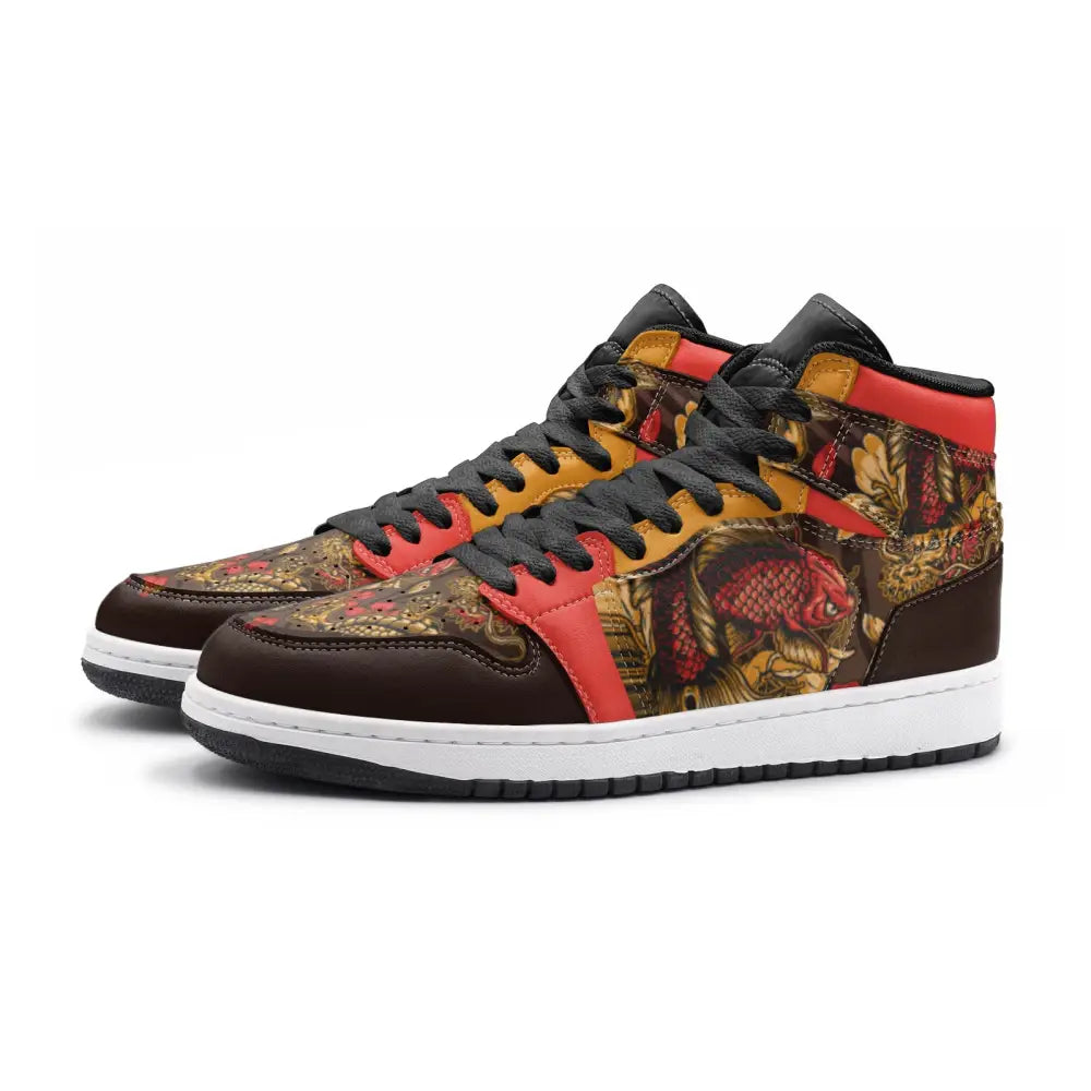 Red Dragon Hightop TR Sneakers - Shoes