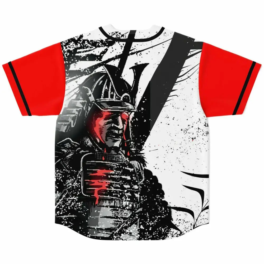 Samurai Baseball Jersey - Baseball Jersey - AOP