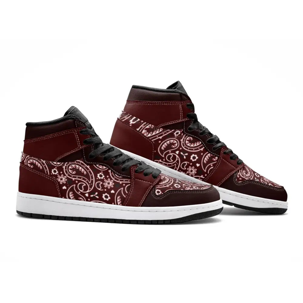 Blood Red Bandana TR Sneakers - Shoes