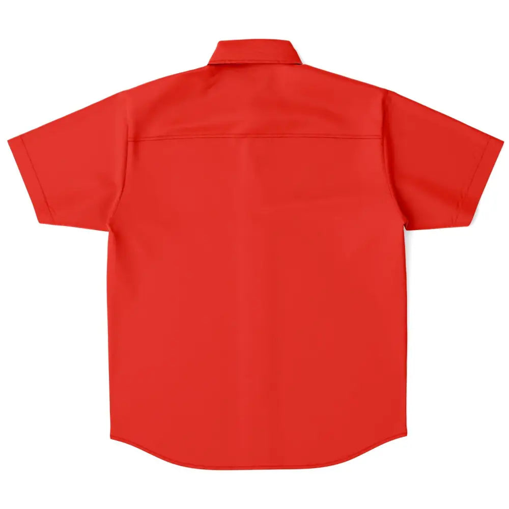 Boo Short Sleeve Button Down Shirt - Short Sleeve Button