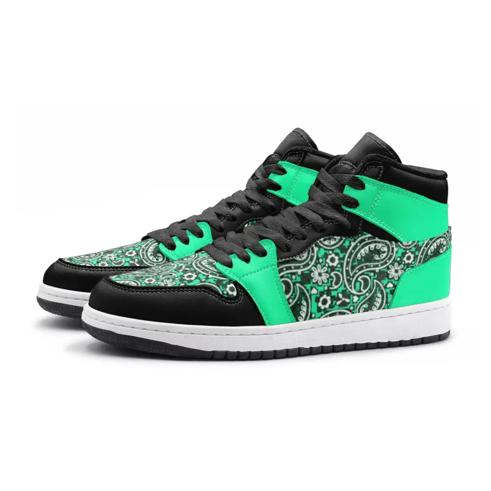 Bright Green Bandana TR Sneakers - Shoes
