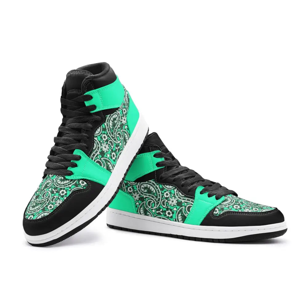 Bright Green Bandana TR Sneakers - Shoes