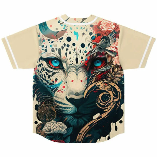 Cheetah Baseball Jersey - Baseball Jersey - AOP