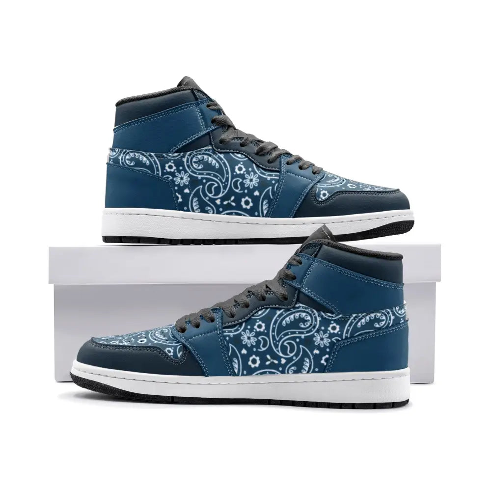 Dark Blue Bandana TR Sneakers - 3 Men - Shoes