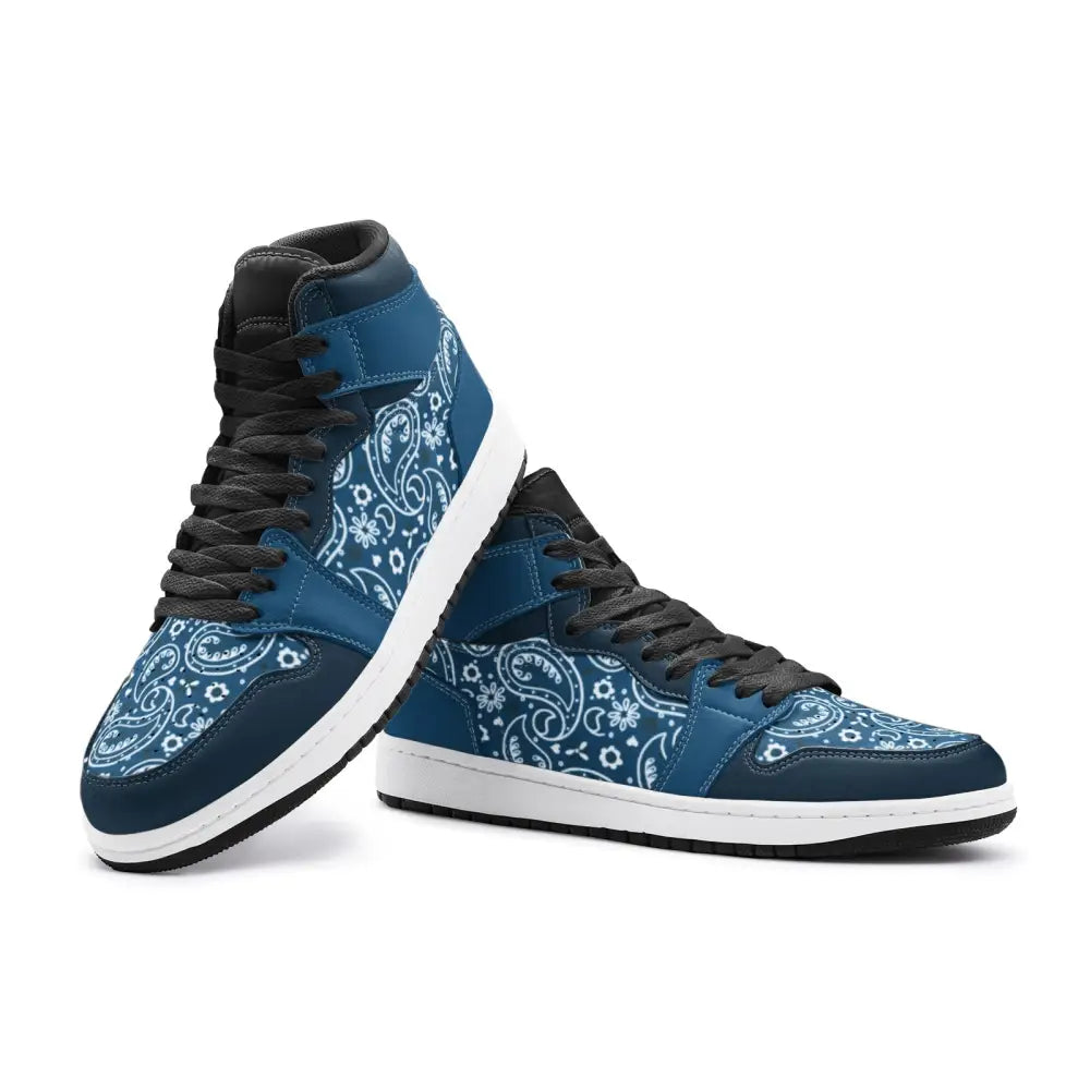 Dark Blue Bandana TR Sneakers - Shoes