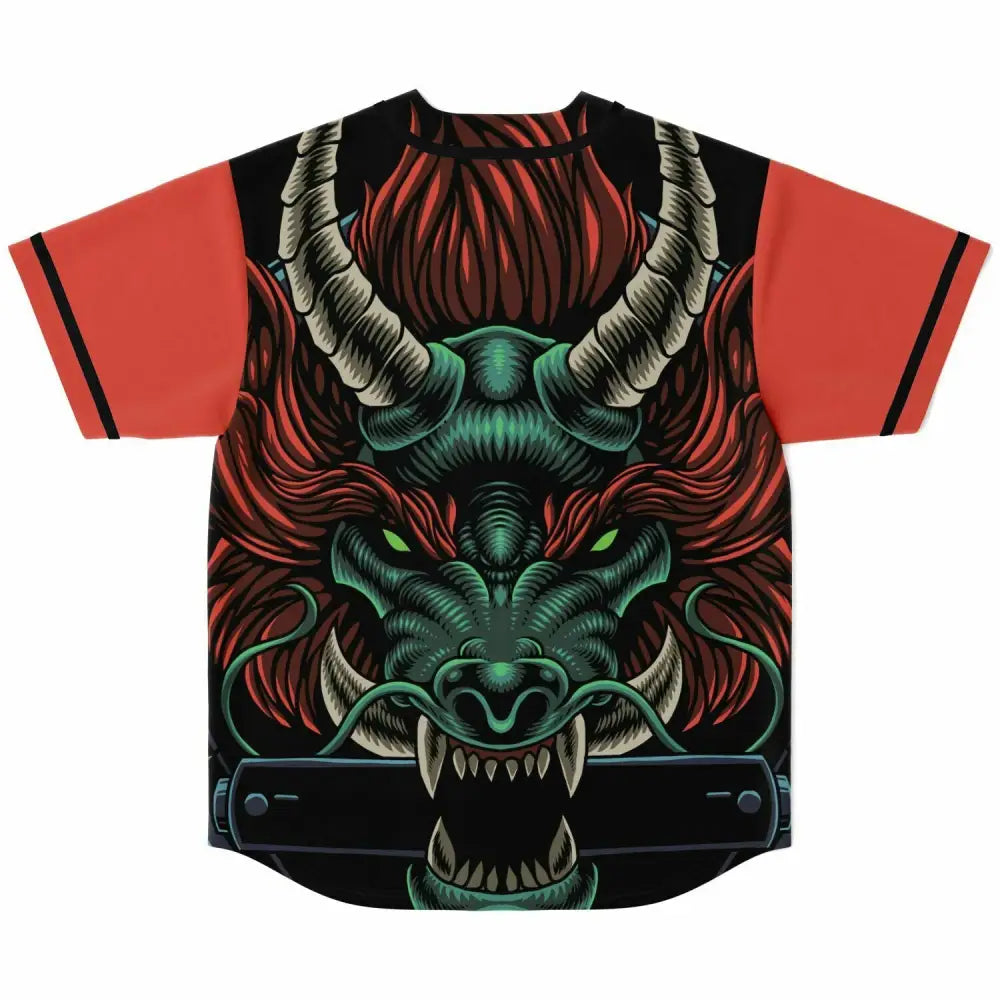 Dragon Head Baseball Jersey - Baseball Jersey - AOP