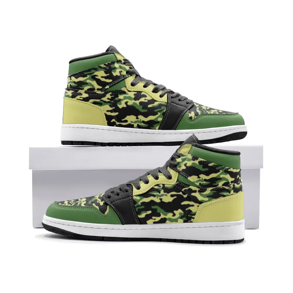 Green Camo TR Sneakers - 3 Men - Shoes