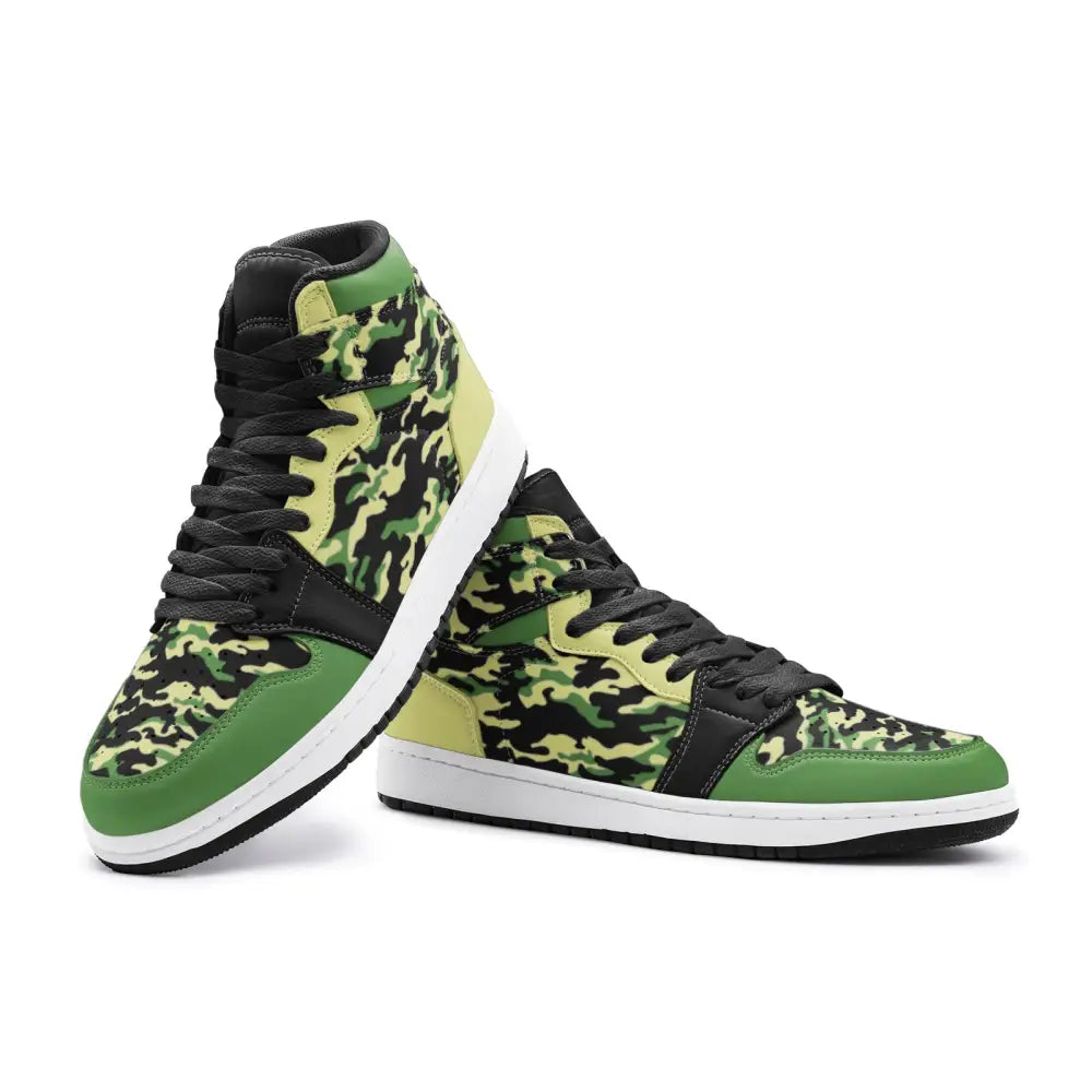Green Camo TR Sneakers - Shoes
