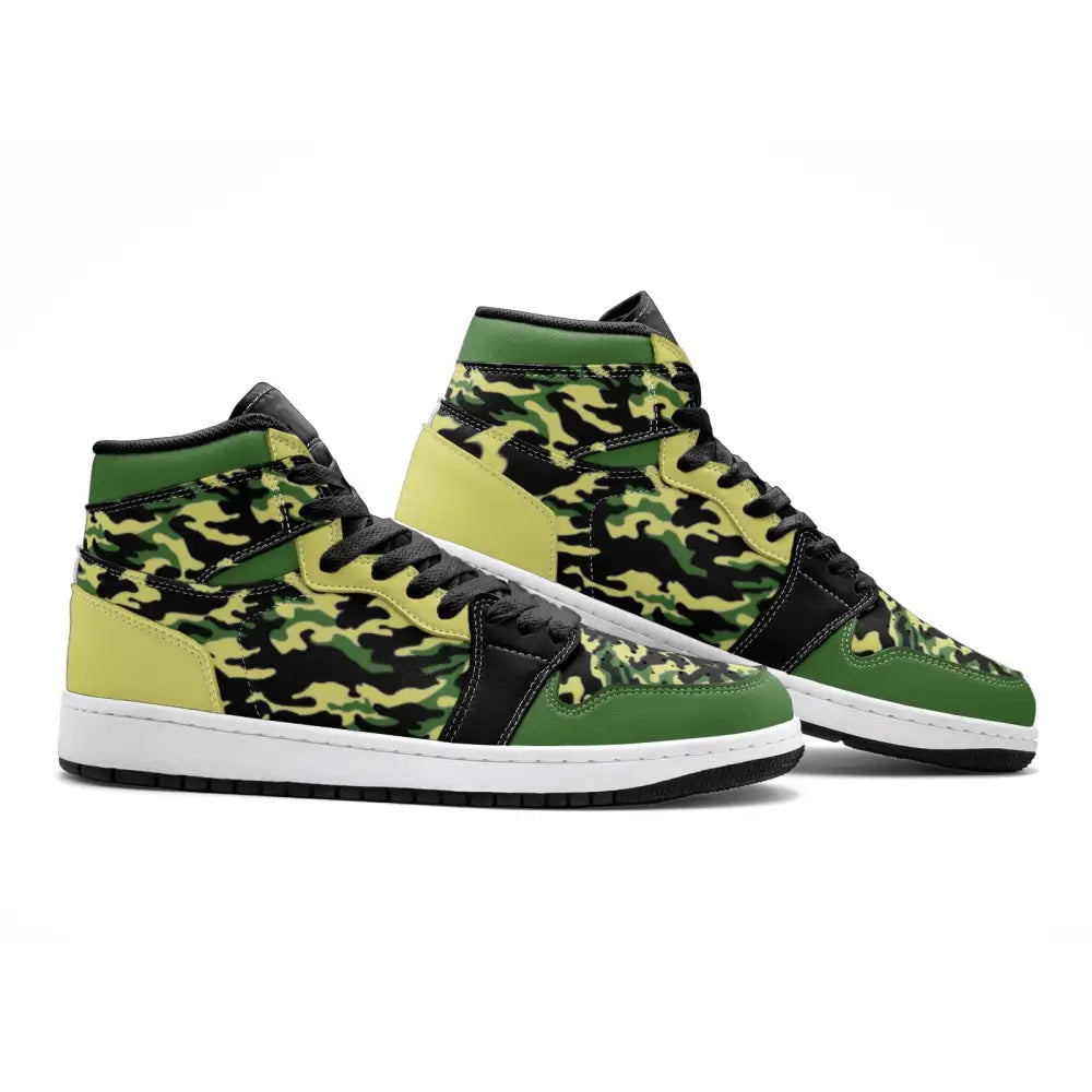 Green Camo TR Sneakers - Shoes