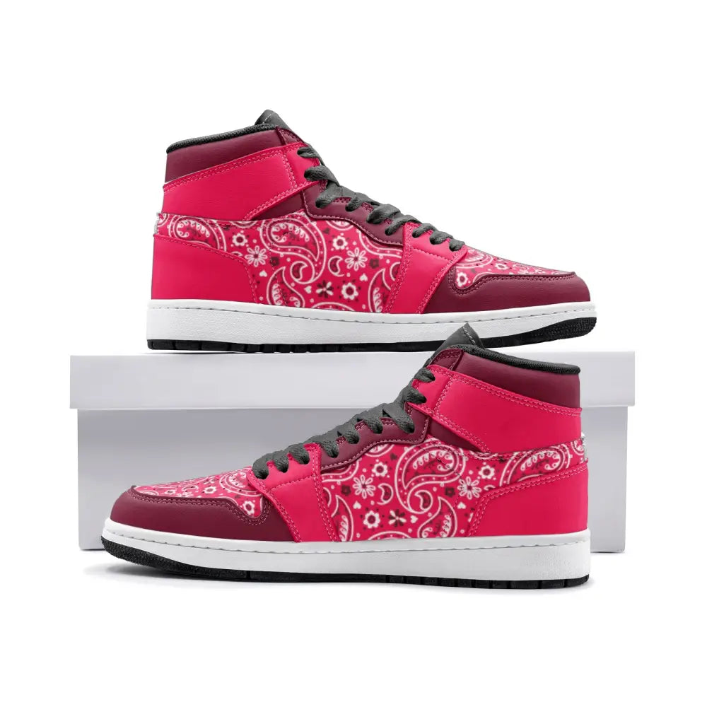 Hot Pink Bandana TR Sneakers - 3 Men - Shoes