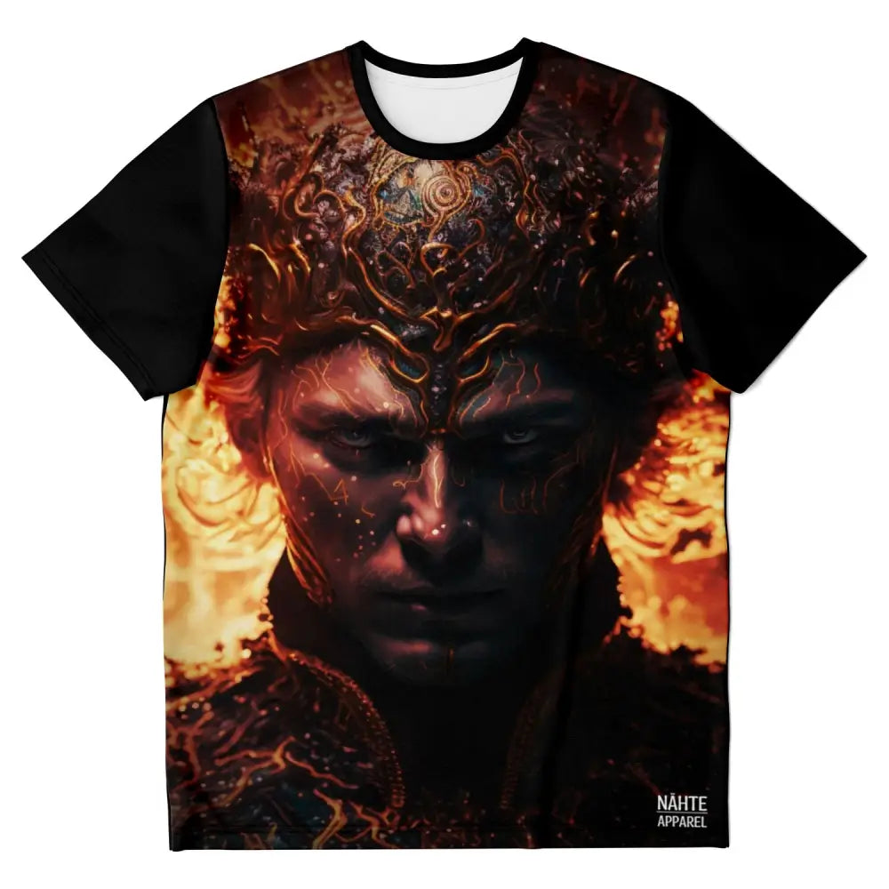 Loki On Fire T-Shirt - T-shirt