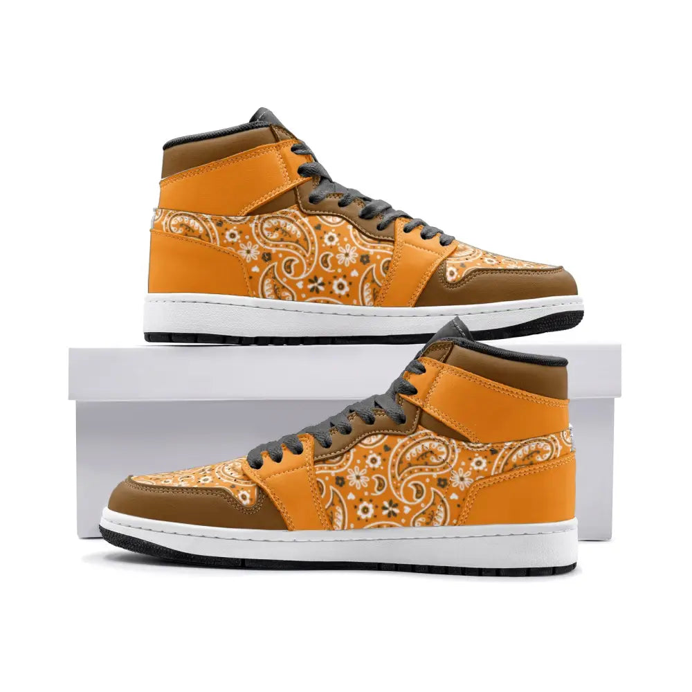 Orange Bandana TR Sneakers - 3 Men - Shoes