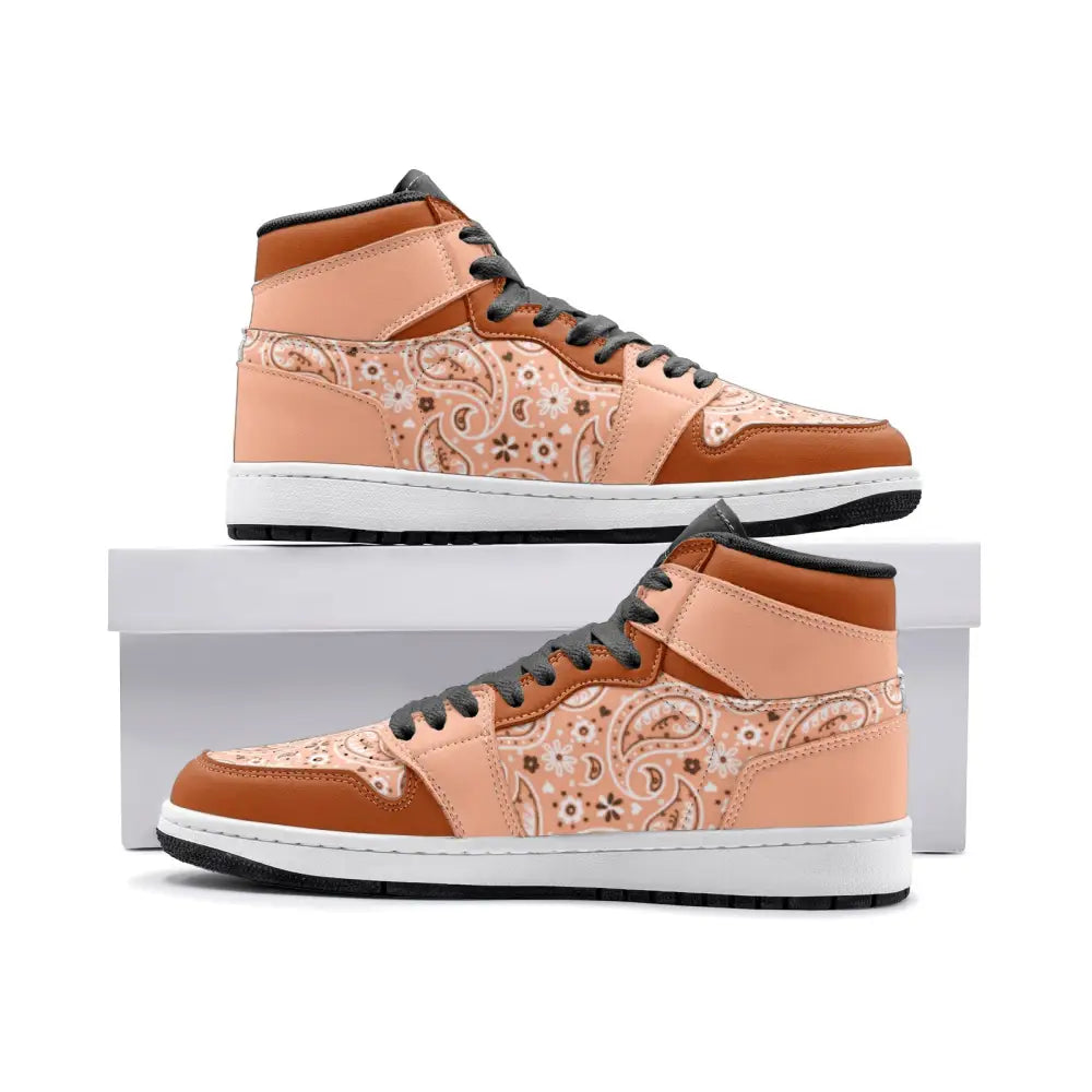 Peach Bandana TR Sneakers - 3 Men - Shoes