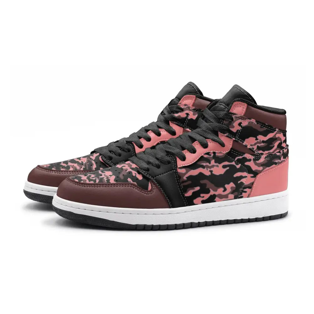 Peach Camo TR Sneakers - Shoes