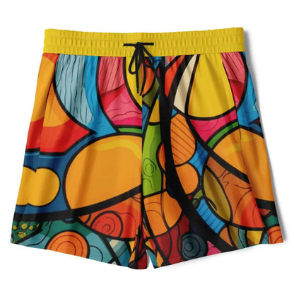 Pop Art 2-in-1 Shorts - XS - Men’s 2-in-1 Shorts - AOP