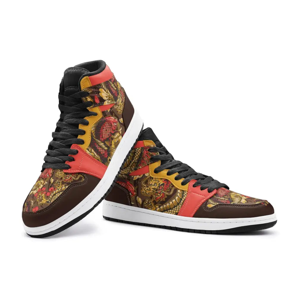 Red Dragon Hightop TR Sneakers - Shoes