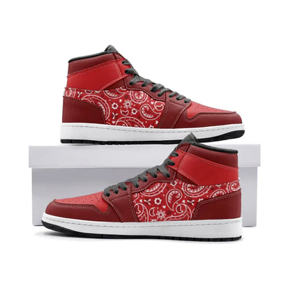Red Paisley Bandana TR Sneakers - 3 Men - Shoes