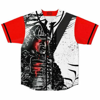 Samurai Baseball Jersey - Baseball Jersey - AOP