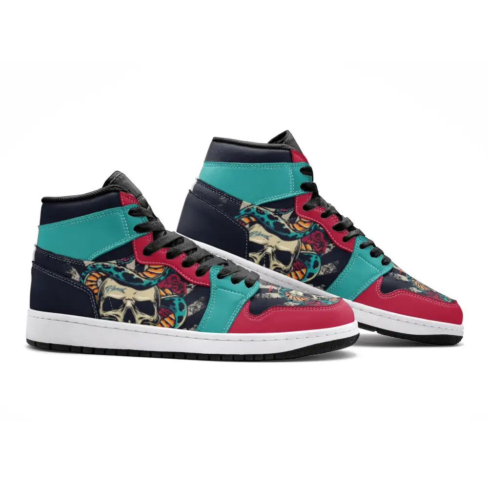 Snake and Skulls TR Sneakers - Shoes