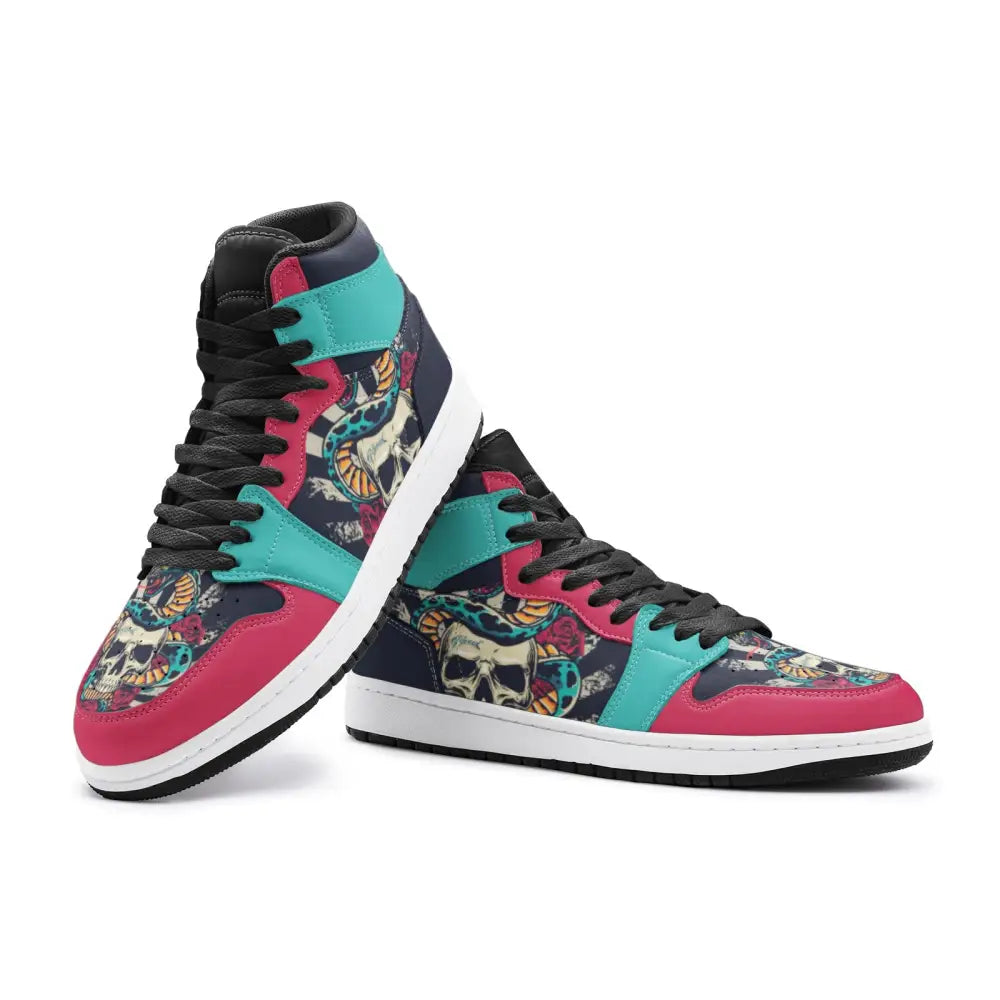 Snake and Skulls TR Sneakers - Shoes
