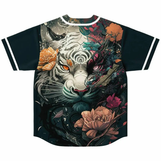 Tiger Baseball Jersey - Baseball Jersey - AOP