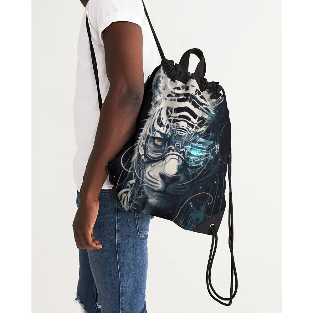 Tiger Canvas Drawstring Bag - UNIVERSAL - Backpacks