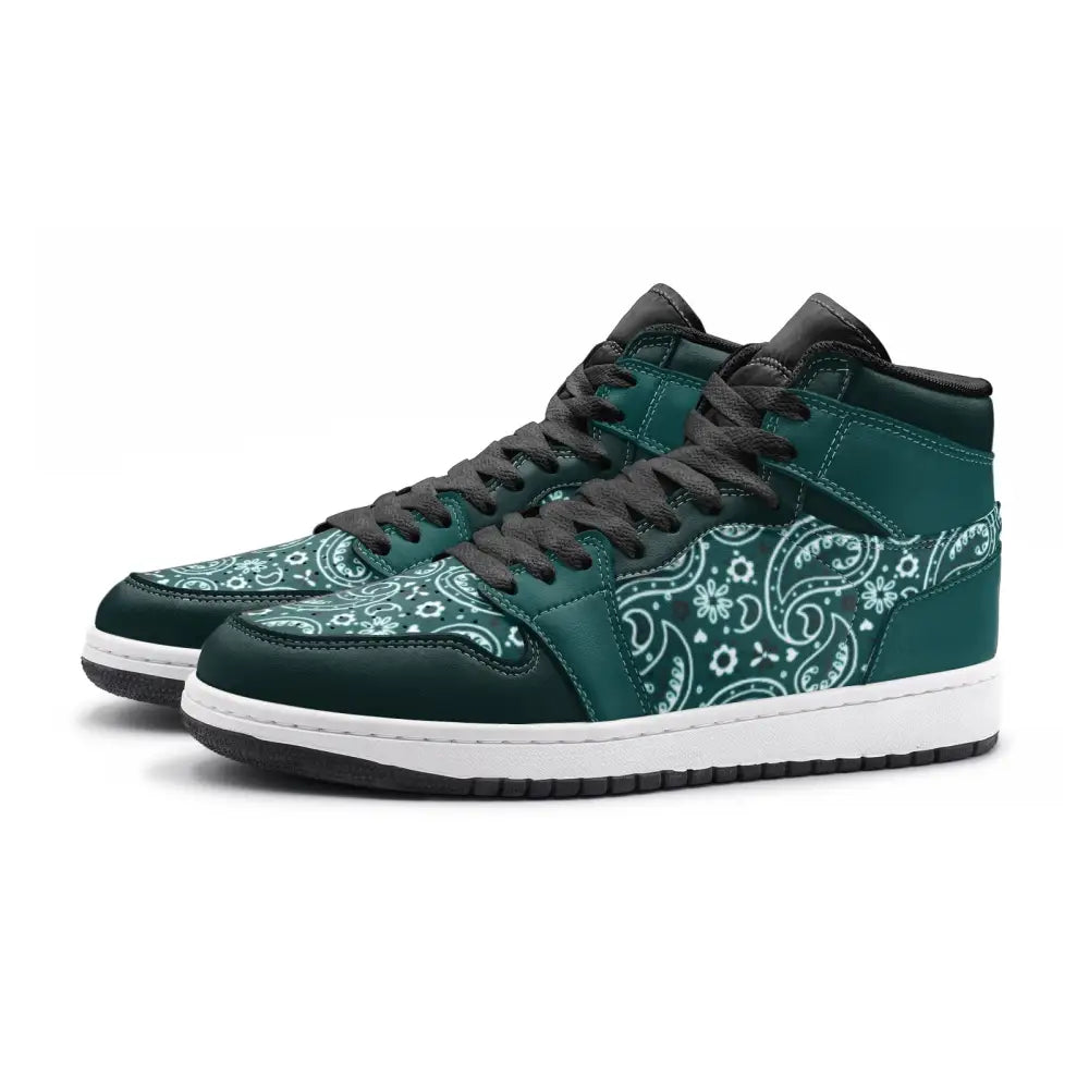 Two Green Bandana TR Sneakers - Shoes