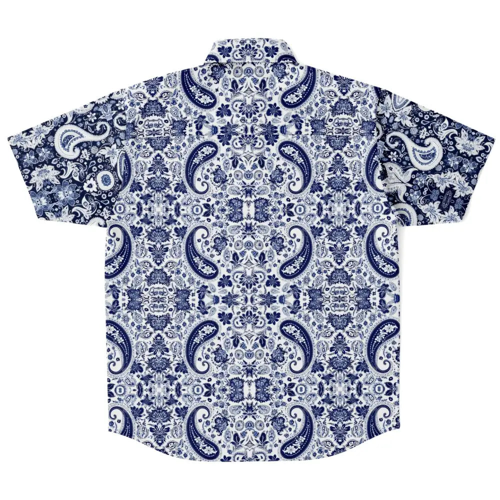 Blue 2024 bandana shirt